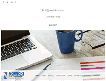 Tablet Screenshot of nowickico.com